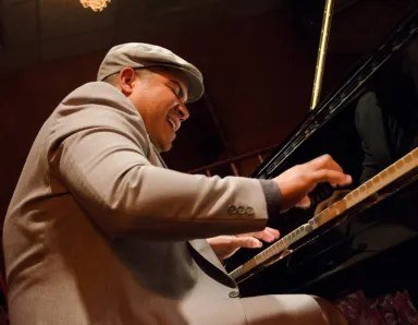 Pablo Cardenas at the piano